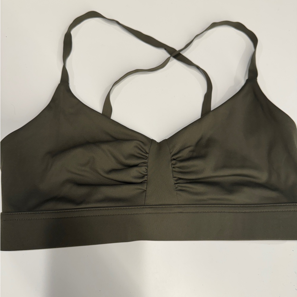ALL ACCESS Olive Green Bralette